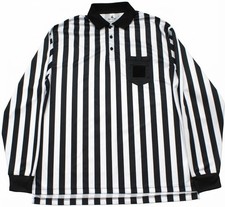 Foot Locker Employee Referee Uniform Polo Shirt Jersey Mens Large, Long Sleeve