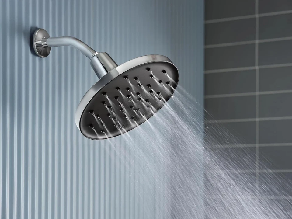 Moen 220R3 Verso Cromo Ajustable 9" Diámetro Spray Cabezal Ducha de Lluvia Foto 4 de 4