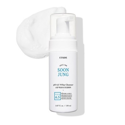 SoonJung pH 6.5 Whip Cleanser | Mild Micro Foaming Face Wash for Sensitive Sk...