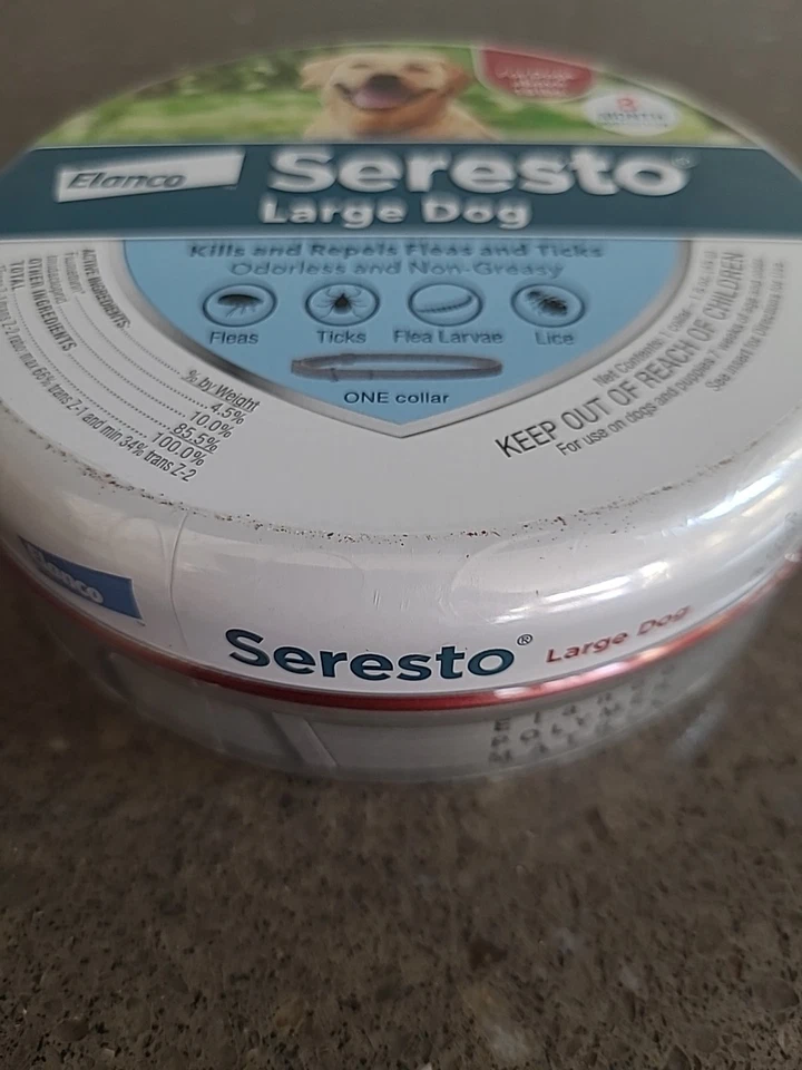 Seresto Large Dog Flea Tick Treatment Prevention Collar for  Dogs Over 18 lbs. - Image 2 of 3