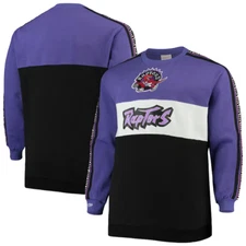 Mitchell & Ness Hardwood Classics Fleece Sweatshirt Toronto Raptors Big Mens 3XB
