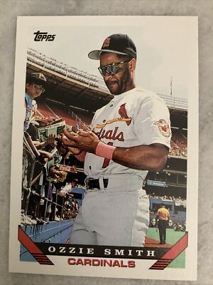 Ozzie smith 2004primecut サインカード 1993 Topps - Ozzie Smith #40 for sale online | eBay