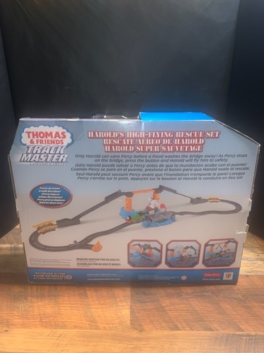 Thomas & Friends Harolds High Flying Rescue Set Track Master Motorized Railway - Picture 3 of 5