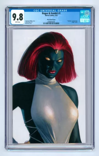 Rogue & Gambit #1 CGC 9.8 (2023) - Ross Variant Cover - Virgin Cover - Mystique