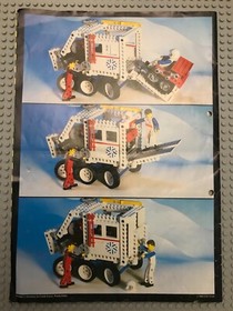 LEGO Instructions 8660 Technic Arctic Rescue Unit Action Snowmobile Technic