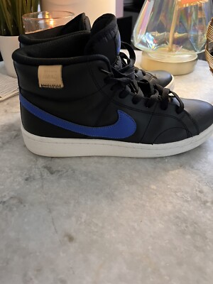 Nike Court Black Game Royale 2 Mid CQ9179-002 Men s Size 8 Shoes
