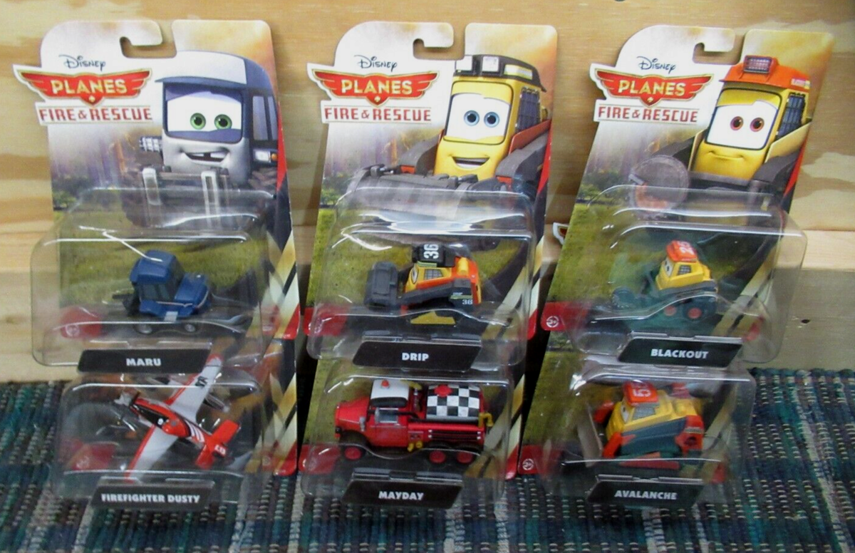 Disney Planes ミニカー 6こセット DISNEY PIXAR PLANES FIRE AND RESCUE 6 PIECE SET MINT NEW SEALED