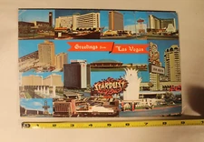 Greetings From Las Vegas, Nevada Giant Postcard - Unposted Oversize 9"x6"