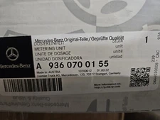 GENUINE OEM MERCEDES-BENZ DOSER BLOCK ASSEMBLY A9360700155