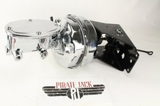 66-77 Ford Bronco 9 Dual Power Brake Booster Master Cylinder Chrome