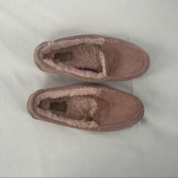Shoes Ugg Ugg Ansley Pink Slippers UGG Ansley Twist Bougainvillea