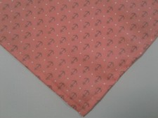 Buster Brown Nautical Dog Bandana, Anchors, Tie-On, Made By Linda, S, M, xL