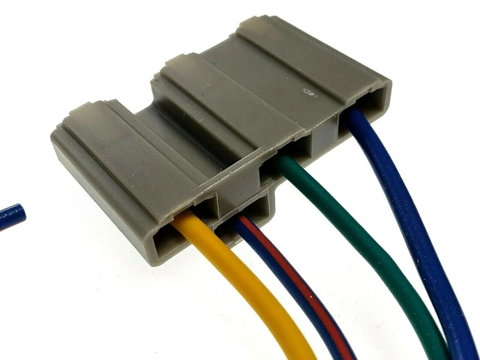 73-92 GM GMC Ventilador Motor Resistencia Cableado Arnés Enchufe Coleta D70 Foto 3 de 4