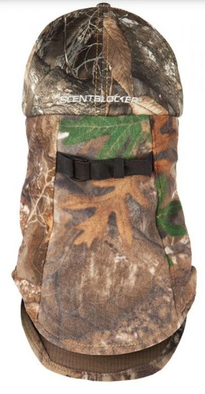 SCENTBLOCKER RealTree Edge Cold Fusion CATALYST Gaiter Camo Hat Cap Neck Cover - Image 2 of 4