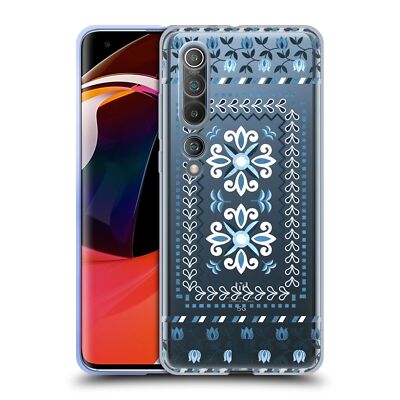 HEAD CASE DESIGNS BLUE FOLK DESIGNS SOFT GEL CASE FOR XIAOMI PHONES
