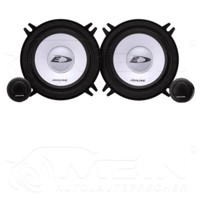 ALPINE LAUTSPRECHER für BMW 3ER E36 1990-1999 Fußraum Front 2-Wege 250W #AGRS