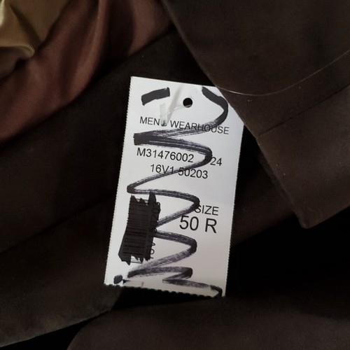 Cappotto sportivo uomo Nautica vestibilità moderna ecopelle scamosciata 50R marrone cioccolato blazer preppy - Foto 6 di 7