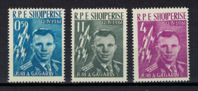 Albania 1962 _ The First Human Spaceflight - ''Vostok 1'' - MVLH **