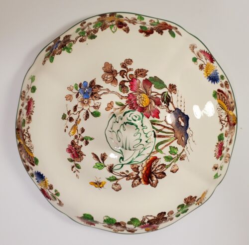 Wedgwood of Etruria & Barlaston Groups, Floral, Green Trim Serveware ... HTF - Picture 13 of 36