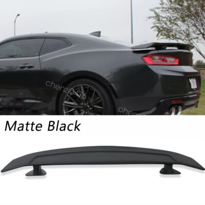 For Chevrolet Camaro ZL1 46'' Matte Black Racing Rear Trunk Spoiler Wing Lip