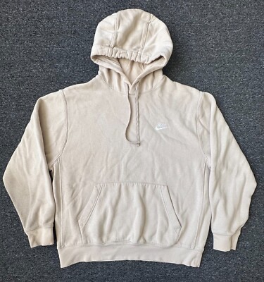 nike beige hoodie mens