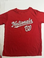 Boys MLB Washington Nationals T-Shirt #5 Abrams Boys Size M(8-10)