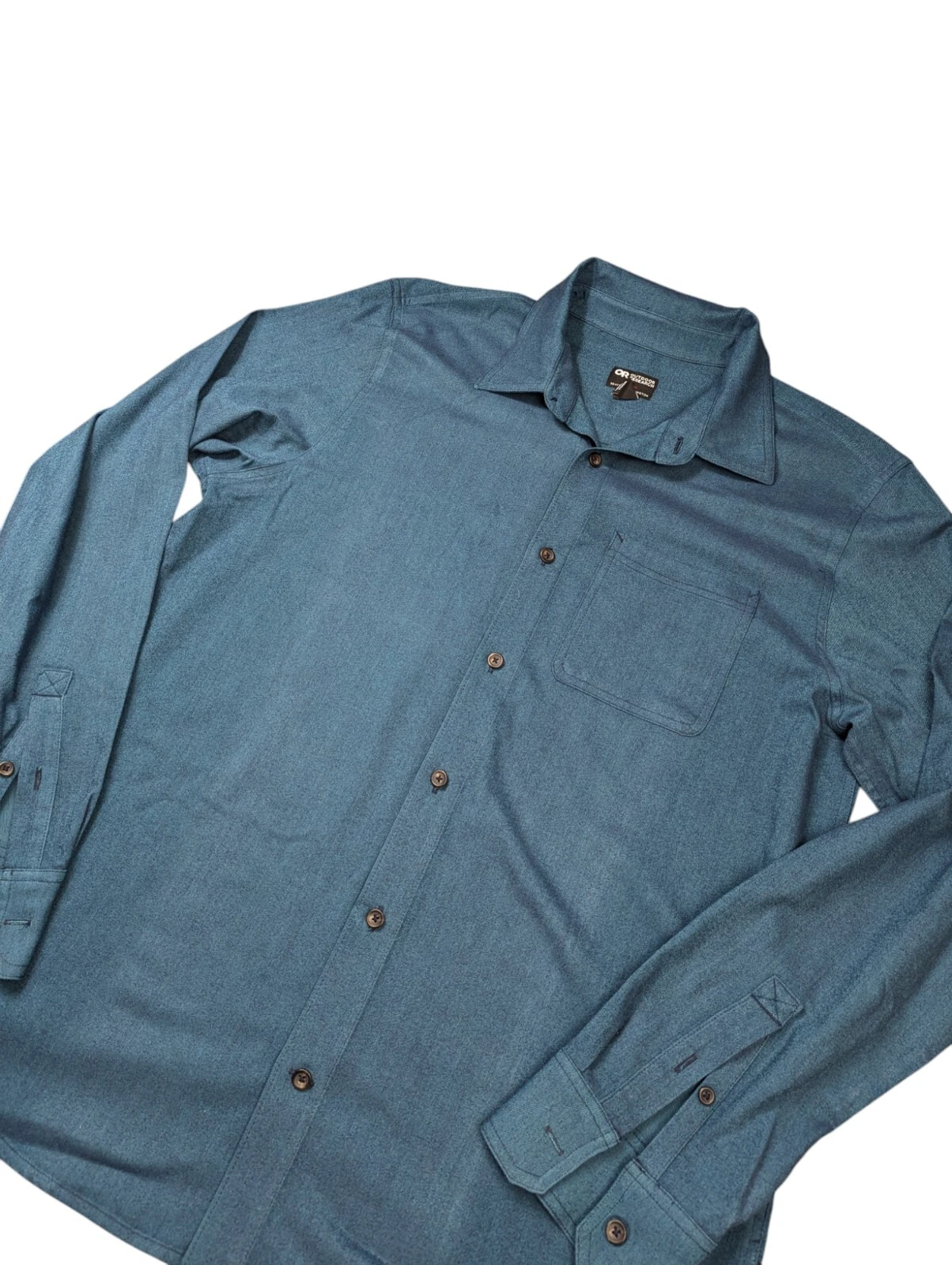 outdoor-research kulshan button up long sleeve front pocket shirt