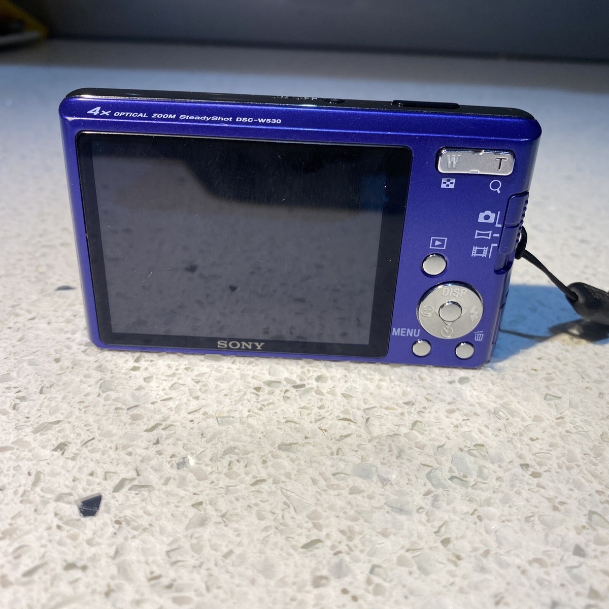 SONY Cyber-shot DSC-W530 ブルー　動作確認済 Top Mint] SONY Digital Camera Blue DSC-W530 Cyber Shot 4.0x