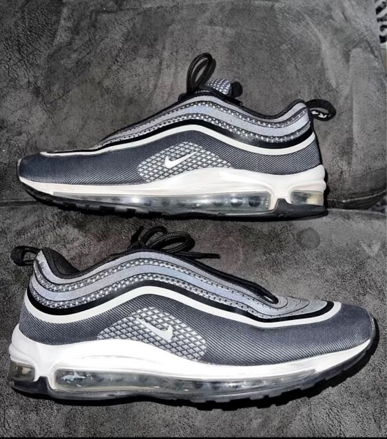 Nike Air Max 97 Ultra in Black and Pure Platinum