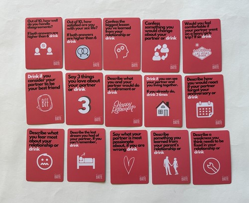 DIZZY DATE Drinking Card Game For Adults - 2023 Deeper Questions Expansion Pack - Picture 6 of 10