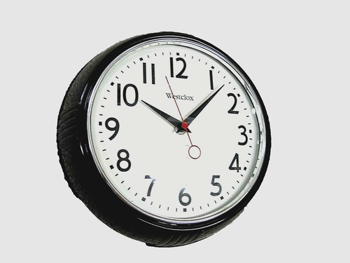 50'S RETRO STYLE WESCLOX WALL CLOCK 7