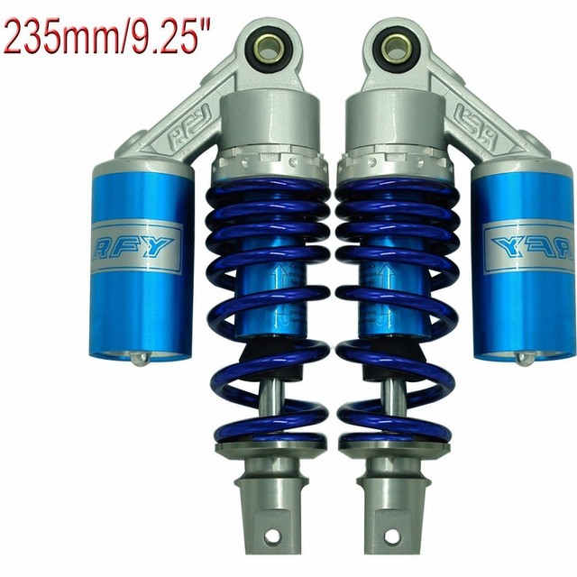 One Pair 235mm 9.25" Motorcycle Rear Air Shock Absorbers Replacement For Honda eBay