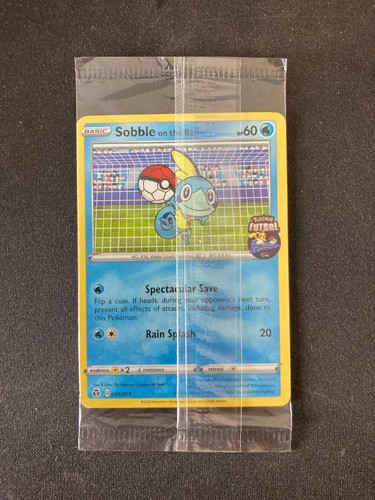 Sobble on the Ball 005/005 Pokemon Card Sealed Promo Futsal UK Excl Mint