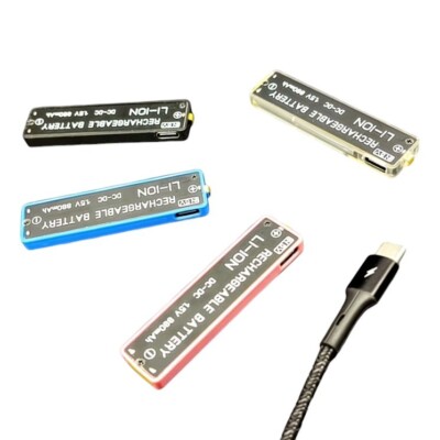 3X USBC Rechargeable Gumstick Battery NC-6WM NH-14WM NH - Foto 12