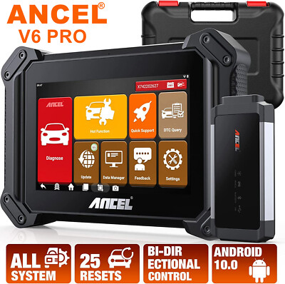 7'' Quad-core Cortex-A53 Tablet Bidirectional OBD2 Diagnostic Scanner Full System