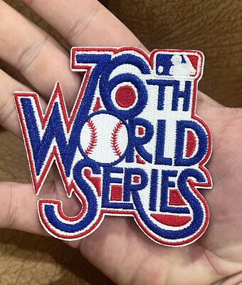 1979 World Series Logo 76th Jersey Official MLB Patch Pitts Pirates Balt Orioles