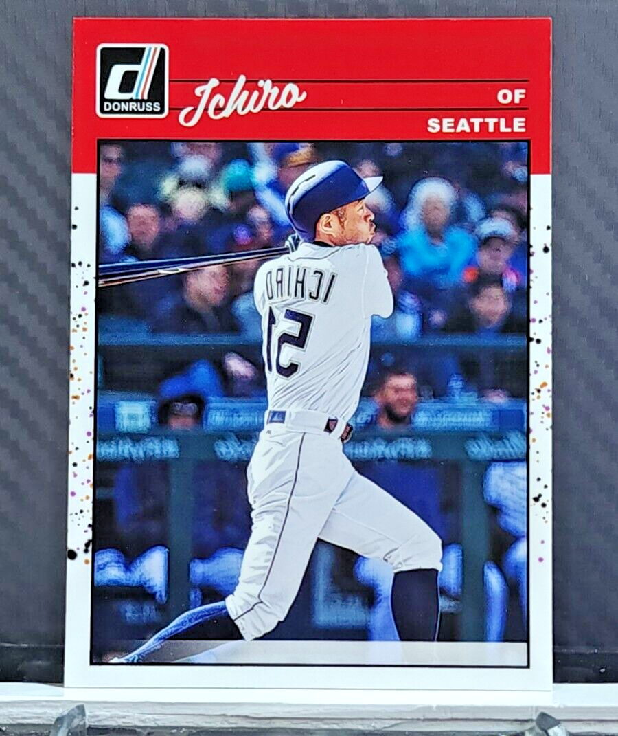 Ichiro 2023 Donruss IMAGE VARIATION SP Retro 1990 #266 - Mariners