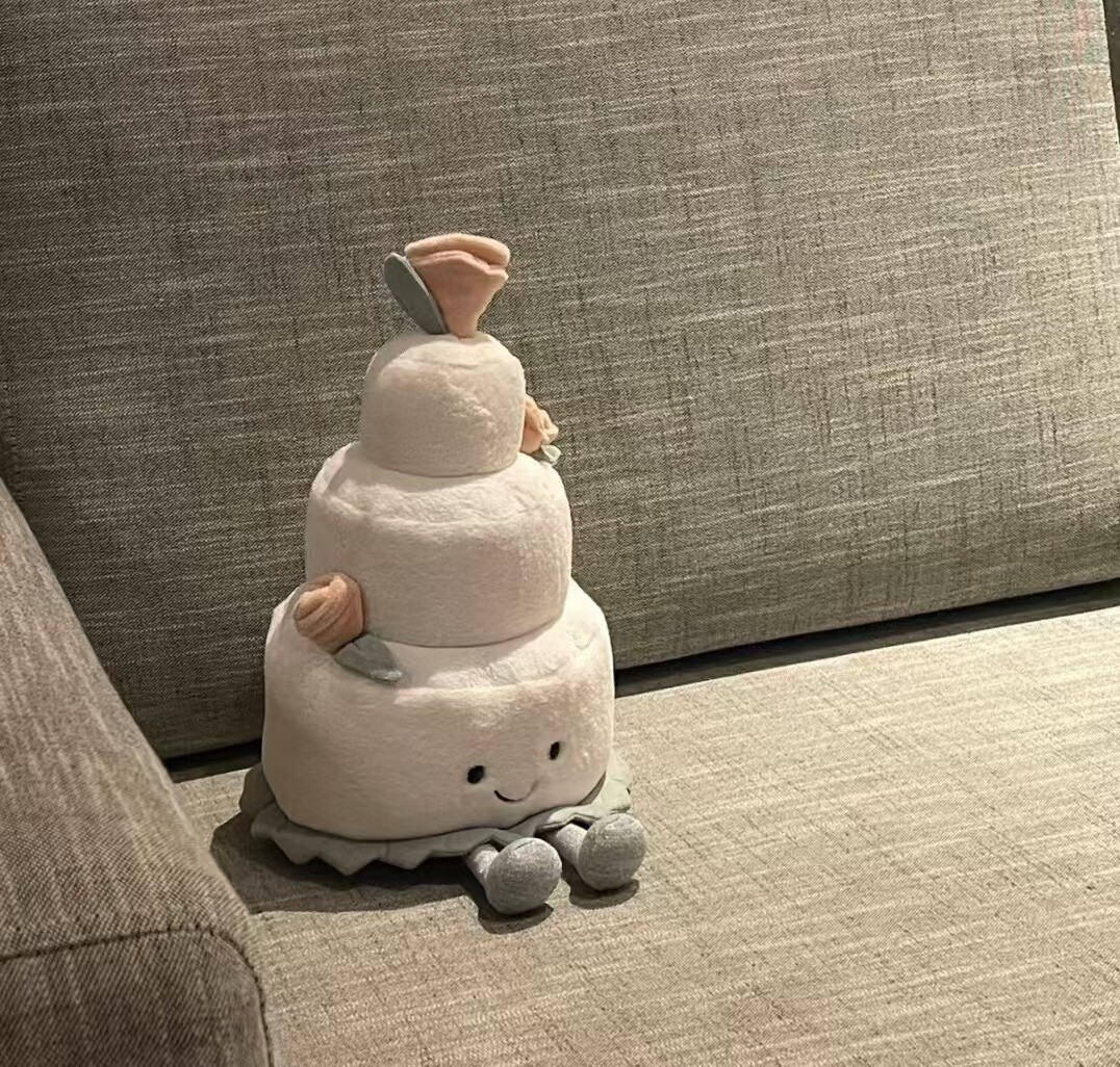 Jellycat Amuseable Wedding Three Layer Cake Toy Birthdays