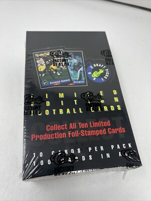 1992 Classic Limited Edition DRAFT PICKS Box UNOPENED PACKS Football Cards (d3)
