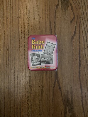 THE BABE RUTH COLLECTION COMPLETE 165 CARD SET LIMITED EDITION SEALED | eBay
