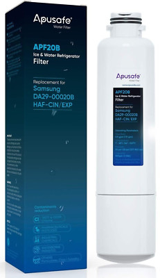Apuasafe APF20B Ice & Water Refrigerator Filter Samsung DA2-00020B HAF-CIN/EXP