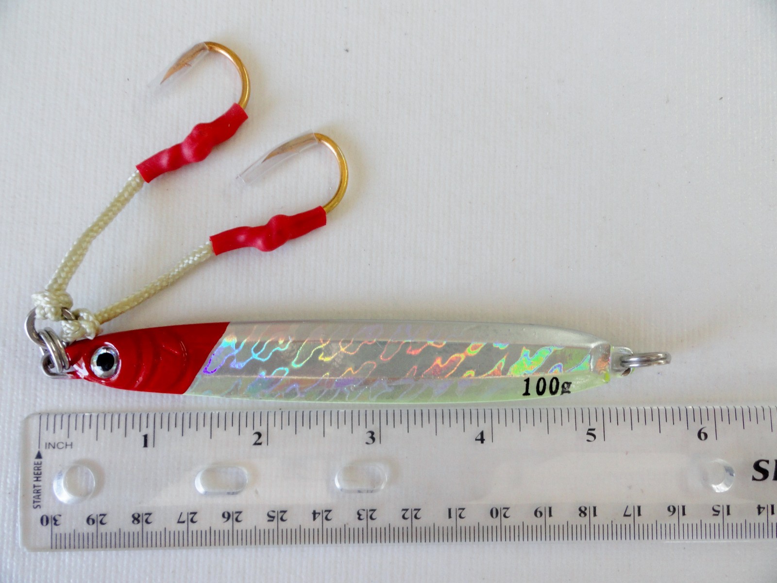 10 pcs 3.5oz/100g Knife Vertical Butterfly Jigs Saltwater Lures - Random Colors - Image 7