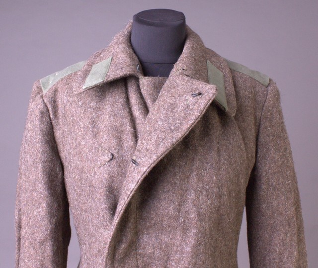 Vintage USSR Russian Military Surplus Uniform Overcoat Soldier Wool