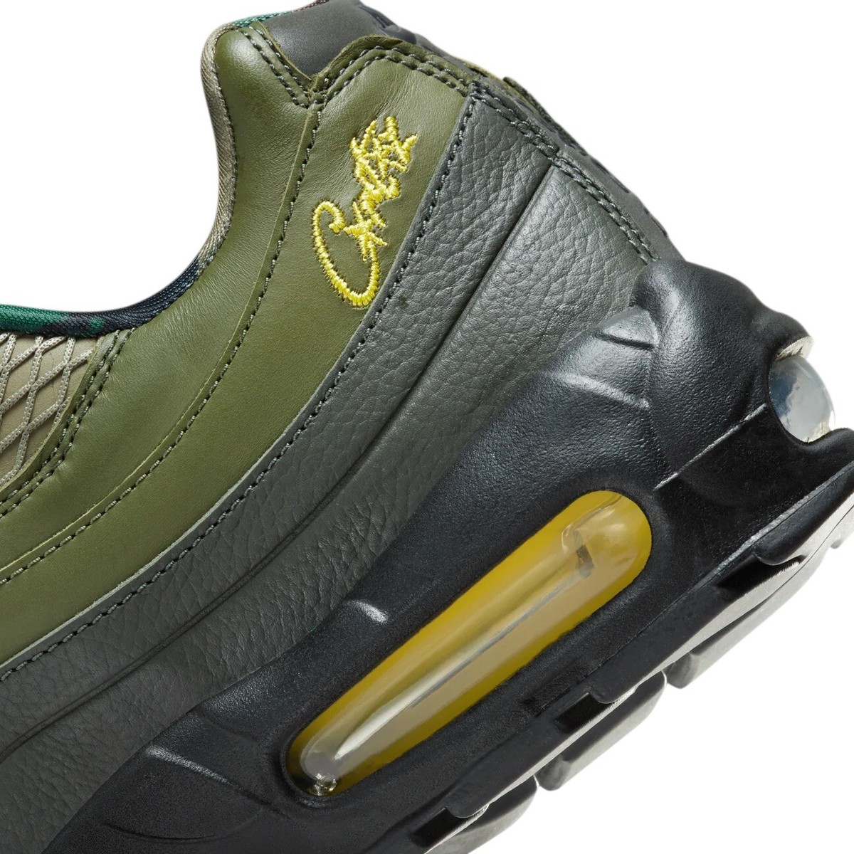 Nike x Corteiz CRTZ RTW Air Max 95 Olive/Camo GUTTA GREEN - UK 12