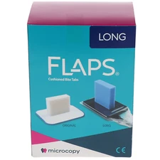 Dental Flaps  X-Ray Film & Digital Sensor Cushion Bite Tabs 375 Tab Long #FLS