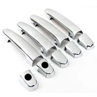 Accessories Chrome Door Handle Covers Trims For 2003-2013 Toyota Corolla Sedan