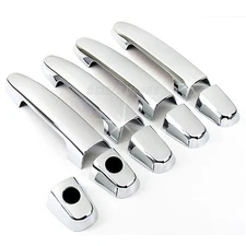 Accessories Chrome Door Handle Covers Trims For Toyota Yaris Sedan / Hatchback
