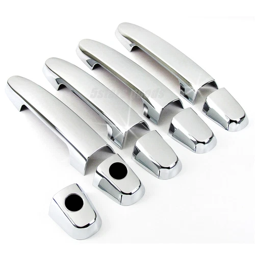 Accessories Chrome Door Handle Covers Trims For Toyota Yaris Sedan / Hatchback