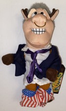 Meanies Bull Clinton Infamous Series Meanie Babies Idea Factory 1998 Plush NWT