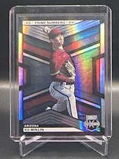 2023 Elite Extra Edition Prime Numbers Yu-Min Lin 120 Holo /200 Diamondbacks